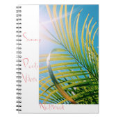 Sunny Positive Vibes Notitieboek (Voorkant)