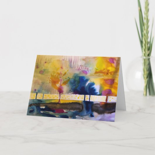 sunny print kaart (Voorkant)