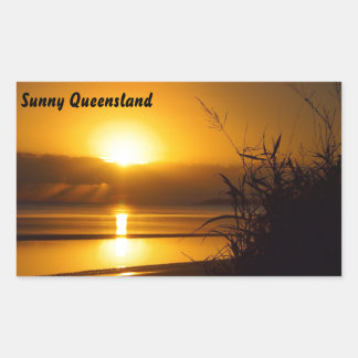 Sunny Queensland sticker