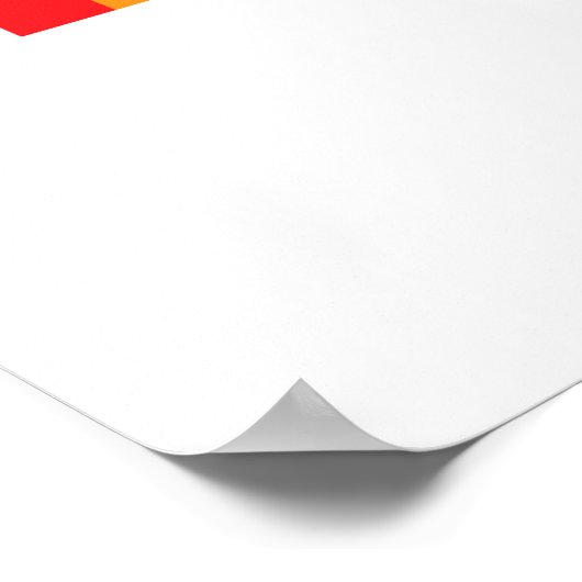 Sunny Rainbow Poster (Hoek)