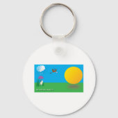 Sunny-Rainy Day Sleutelhanger (Voorkant)