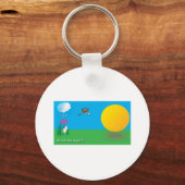 Sunny-Rainy Day Sleutelhanger (Voorkant)