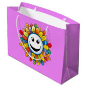 Sunny Ray Flower Groot Cadeauzakje (Achterkant Gekanteld)