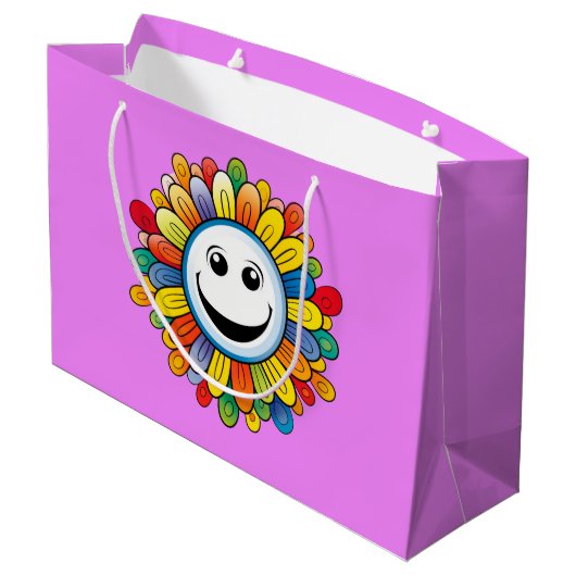 Sunny Ray Flower Groot Cadeauzakje (Achterkant Gekanteld)