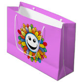 Sunny Ray Flower Groot Cadeauzakje (Voorkant Gekanteld)