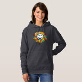 Sunny Ray Flower Hoodie (Voorkant volledig)