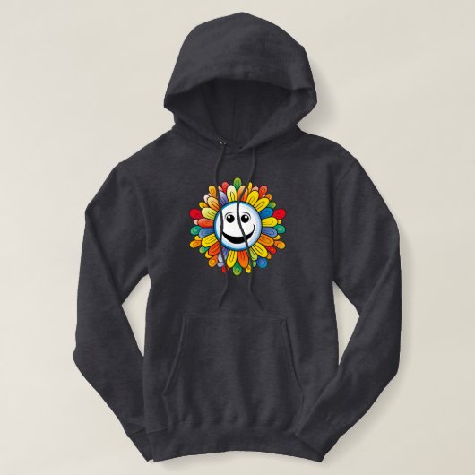 Sunny Ray Flower Hoodie (Design voorkant)