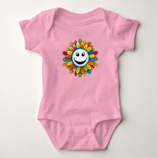 Sunny Ray Flower Romper (Voorkant)