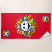 Sunny Ray Flower Strandlaken (Voorkant)