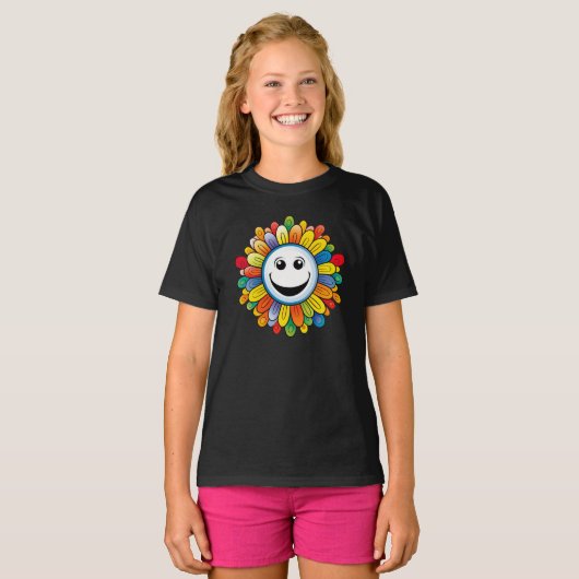 Sunny Ray Flower T-shirt (Voorkant volledig)
