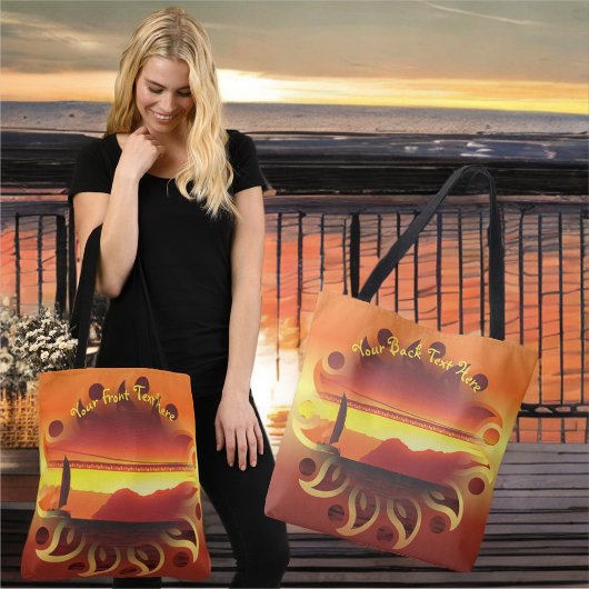Sunny San Francisco Sunset 124 Tote Bag