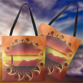 Sunny San Francisco Sunset 124 Tote Bag