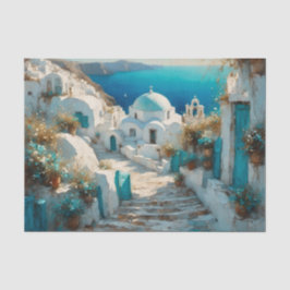 Sunny Santorini 2 Griekse Decoupage Papier