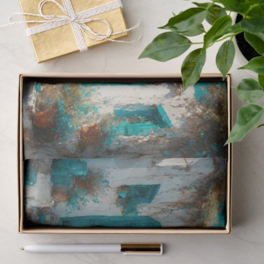 Sunny Santorini Vakantie Decoupage Papier (Geschenk)