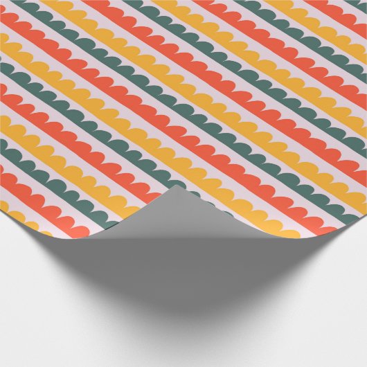 Sunny Scallops Cadeaupapier (Hoek)