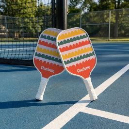 Sunny Scallops Pickleball Paddle