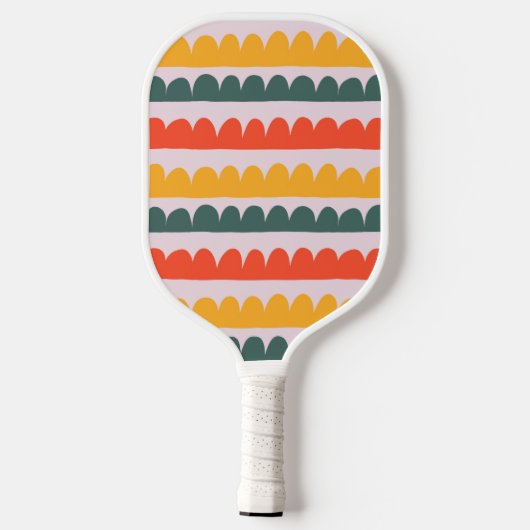Sunny Scallops Pickleball Paddle (Achterkant)