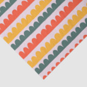 Sunny Scallops Tissuepapier (Detail)