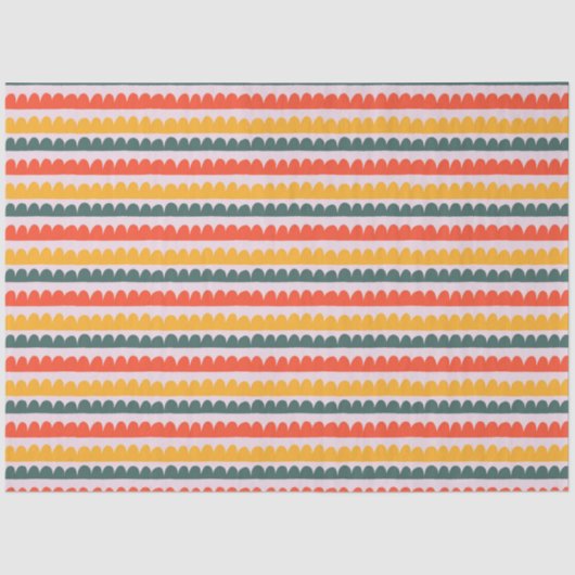 Sunny Scallops Tissuepapier (Voorkant)