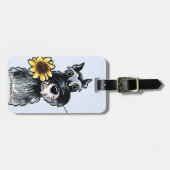 Sunny Schnauzer Classic Bagagelabel (Voorkant horizontaal)