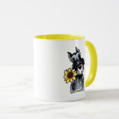 Sunny Schnauzer Classic Mok (Voorkant rechts)