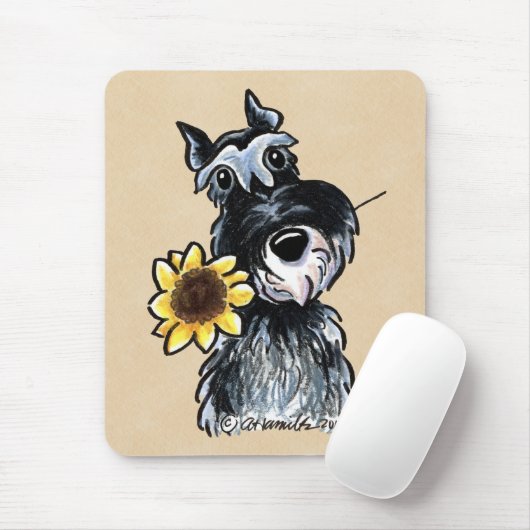 Sunny Schnauzer Classic Muismat (Met muis)