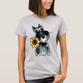 Sunny Schnauzer Classic T-shirt (Voorkant)