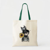 Sunny Schnauzer Classic Tote Bag (Voorkant)