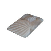 Sunny Seashells Bath Mat Summer Beach Exotic Shell (Gekanteld)