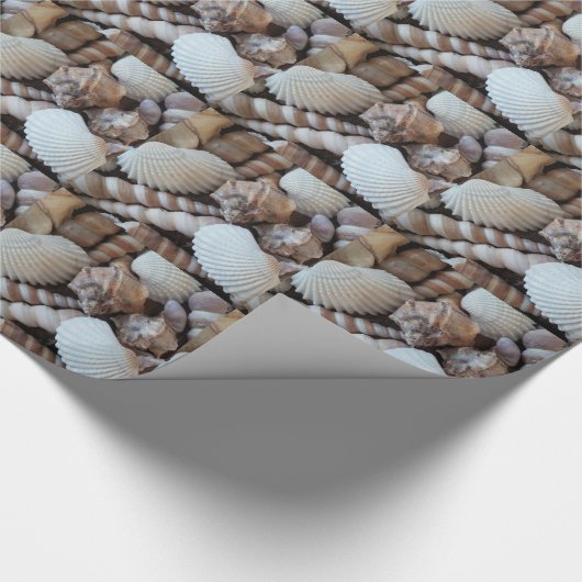 Sunny Seashells Collectie Natuur Cadeaupapier (Hoek)