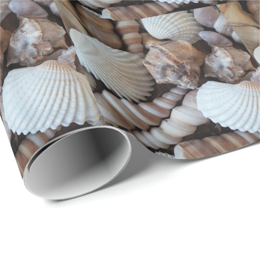 Sunny Seashells Collectie Natuur Cadeaupapier (Rol Hoek)