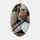 Sunny Seashells Collectie Natuur Keramisch Ornament (Rechts)