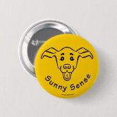 Sunny Sense Logo knoppen Ronde Button 5,7 Cm (Voorkant /achterkant)