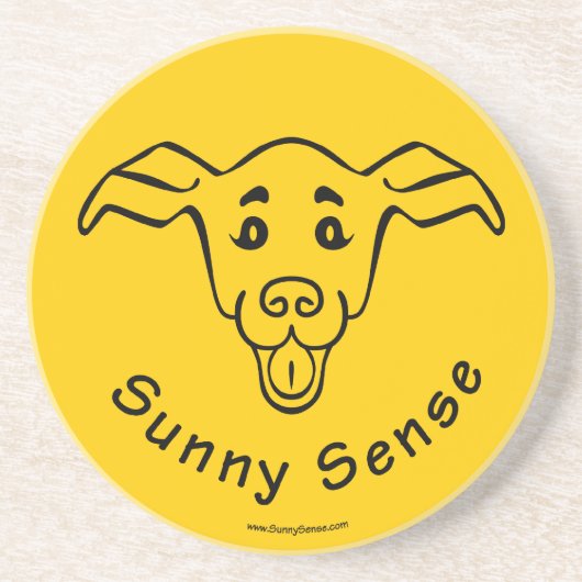 Sunny Sense Logo Onderzetters (Voorkant)