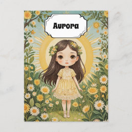 Sunny Serenade gepersonaliseerd Briefkaart