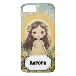 Sunny Serenade gepersonaliseerd iPhone 8/7 Hoesje