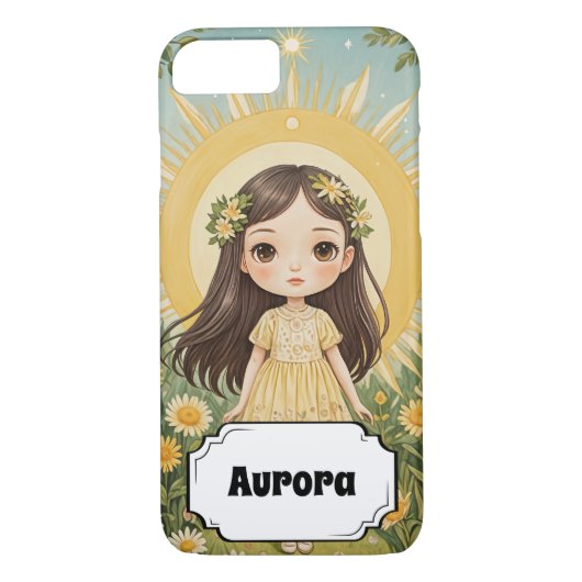 Sunny Serenade gepersonaliseerd Case-Mate iPhone Case (Achterkant)
