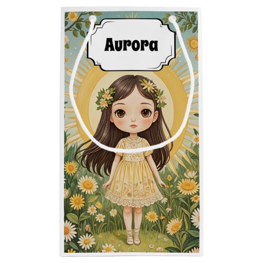 Sunny Serenade gepersonaliseerd Klein Cadeauzakje (Achterkant)