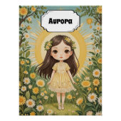 Sunny Serenade gepersonaliseerd Perfect Poster (Voorkant)