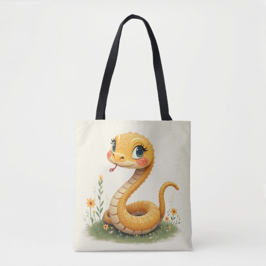 Sunny Serpentine Tote Bag (Voorkant)