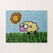Sunny Sheep Legpuzzel (Horizontaal)