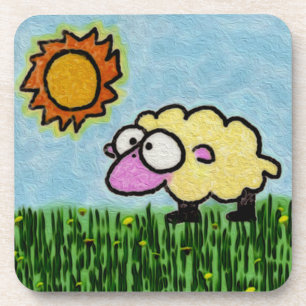 Sunny Sheep Onderzetter