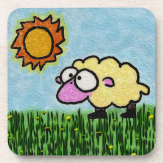 Sunny Sheep Onderzetter