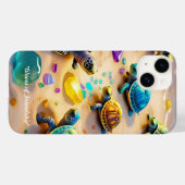 "Sunny Shore Vrienden" Case-Mate iPhone Case (Achterkant (horizontaal))