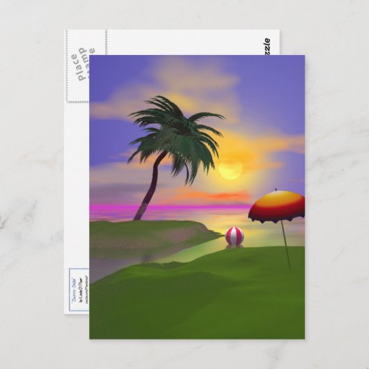 Sunny Side Briefkaart (Voorkant / Achterkant)