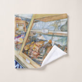 Sunny Side of Insanity Bad Handdoek (Wasdoekje)