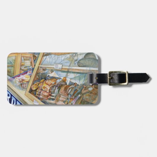 Sunny side of Insanity Bagagelabel (Voorkant horizontaal)