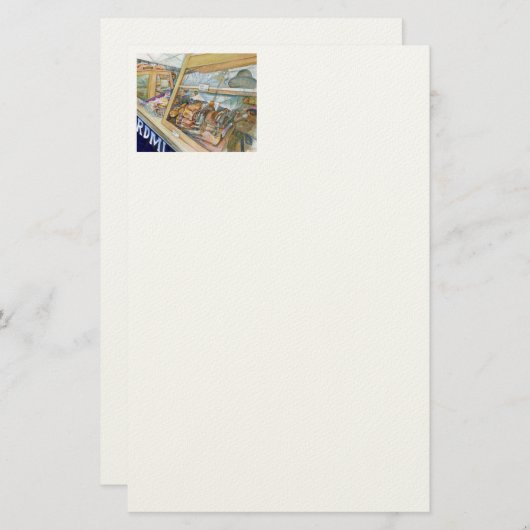 Sunny Side of Insanity Briefpapier (Voorkant / Achterkant)