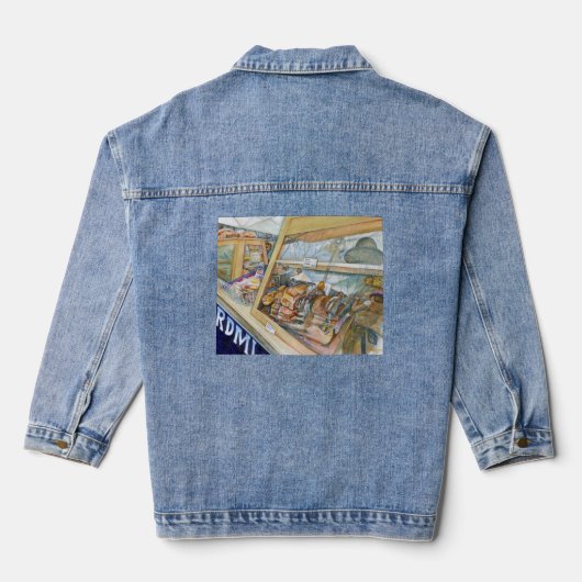 Sunny side of Insanity Denim Jacket (Achterkant)