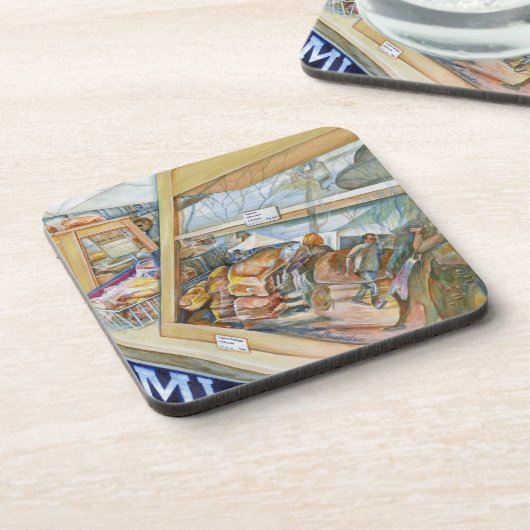 Sunny Side of Insanity Drankjes Onderzetter (Linkerzijde)